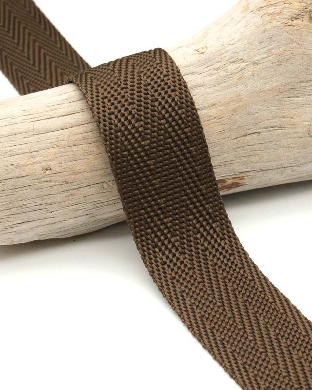 Sangle Polypropylène 30MM Marron Chocolat - Maison Klem